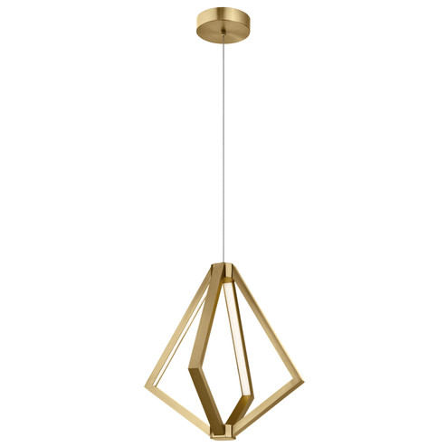 Everest LED Pendant in Champagne Gold (12|84198)