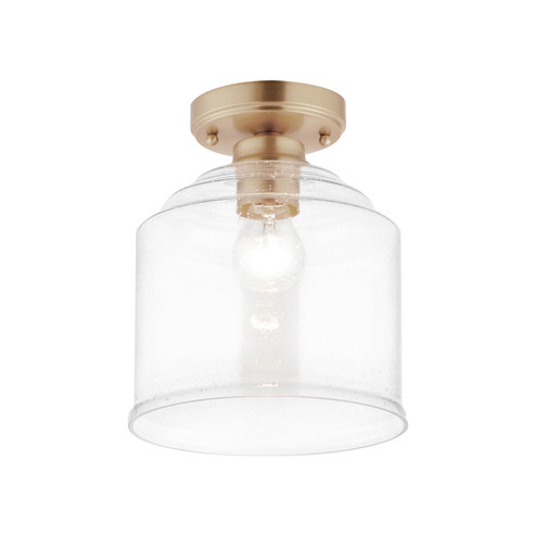 Acadia One Light Semi-Flush Mount in Heritage (16|12270CDHR)