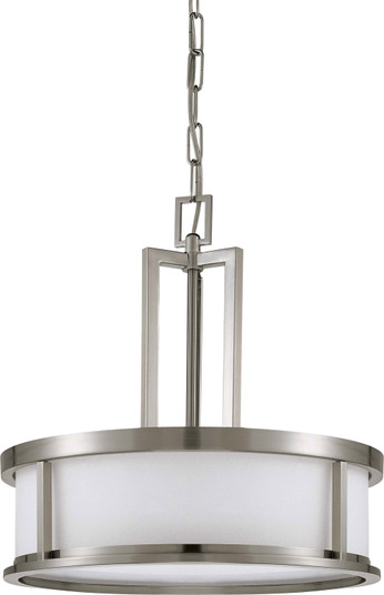 Odeon Four Light Pendant in Brushed Nickel (72|60-2857)
