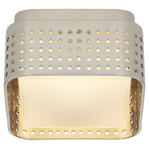 Precision LED Flush Mount in Polished Nickel (268|KW 4055PN-CDG)