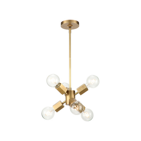 Hexa Pendant in Vintage Brass (452|PD307006VB)