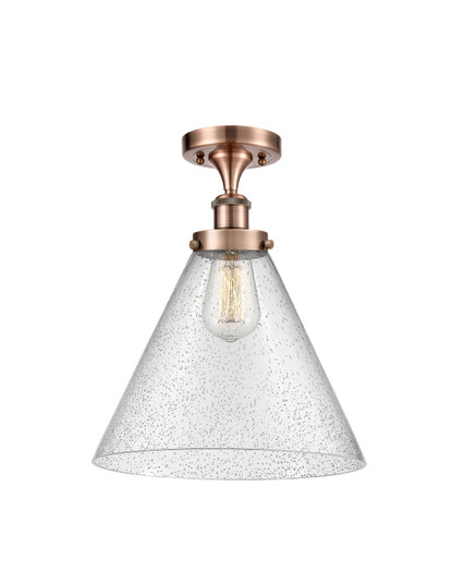 Ballston Urban LED Semi-Flush Mount in Antique Copper (405|916-1C-AC-G44-L)