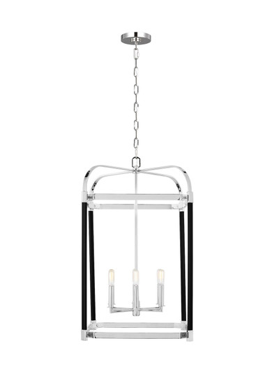 Hadley Six Light Lantern in Polished Nickel (454|LC1156PN)