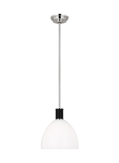 Hadley One Light Pendant in Polished Nickel (454|LP1041PNMG)