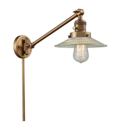 Franklin Restoration LED Swing Arm Lamp in Brushed Brass (405|237-BB-G2-LED)