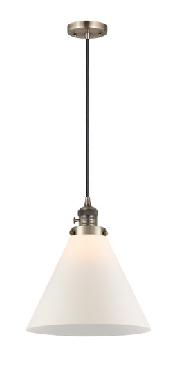 Franklin Restoration LED Mini Pendant in Antique Brass (405|201CSW-AB-G41-L-LED)