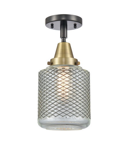 Caden LED Flush Mount in Black Antique Brass (405|447-1C-BAB-G262-LED)