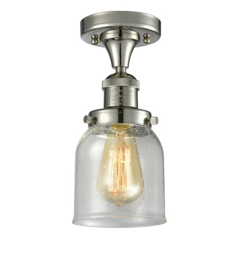 Franklin Restoration One Light Semi-Flush Mount in Polished Nickel (405|517-1CH-PN-G54)