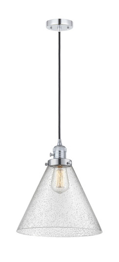 Franklin Restoration LED Pendant in Polished Chrome (405|201CSW-PC-G44-L-LED)