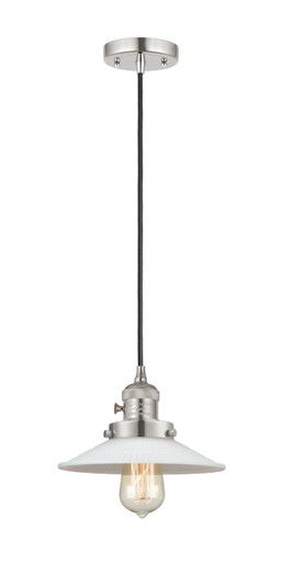 Franklin Restoration LED Mini Pendant in Polished Nickel (405|201CSW-PN-G1-LED)