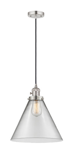 Franklin Restoration LED Mini Pendant in Polished Nickel (405|201CSW-PN-G42-L-LED)