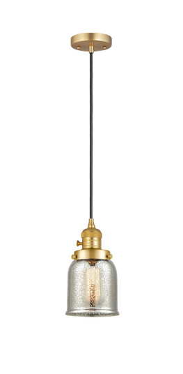 Franklin Restoration One Light Mini Pendant in Satin Gold (405|201CSW-SG-G58)