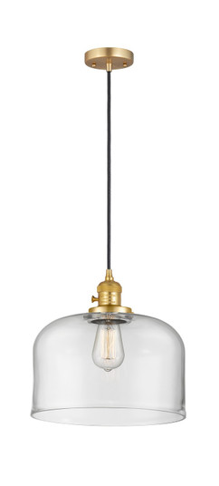 Franklin Restoration One Light Mini Pendant in Satin Gold (405|201CSW-SG-G72-L)