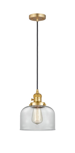 Franklin Restoration LED Mini Pendant in Satin Gold (405|201CSW-SG-G72-LED)