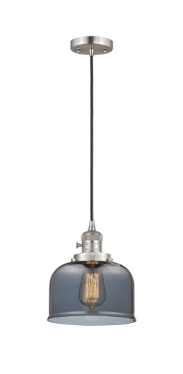 Franklin Restoration One Light Mini Pendant in Brushed Satin Nickel (405|201CSW-SN-G73)