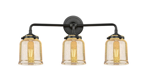 Nouveau Three Light Bath Vanity in Oil Rubbed Bronze (405|284-3W-OB-G58)