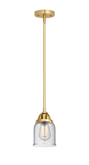 Nouveau 2 LED Mini Pendant in Satin Gold (405|288-1S-SG-G54-LED)