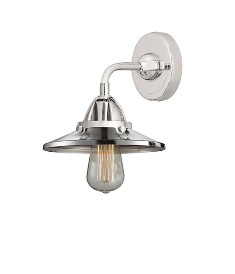 Nouveau 2 One Light Wall Sconce in Polished Chrome (405|288-1W-PC-M7-PC)