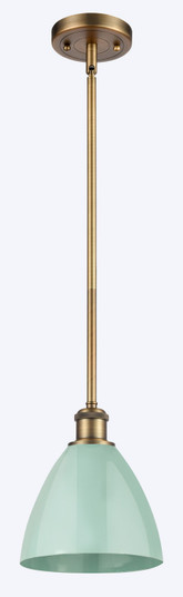 Ballston One Light Pendant in Brushed Brass (405|516-1S-BB-MBD-75-SF) Ballston One Light Pendant in Brushed Brass (405|516-1S-BB-MBD-75-SF)