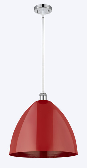 Ballston One Light Pendant in Polished Chrome (405|516-1S-PC-MBD-16-RD)