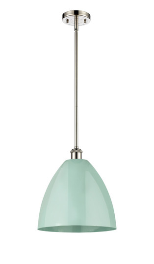 Ballston One Light Pendant in Polished Nickel (405|516-1S-PN-MBD-12-SF)