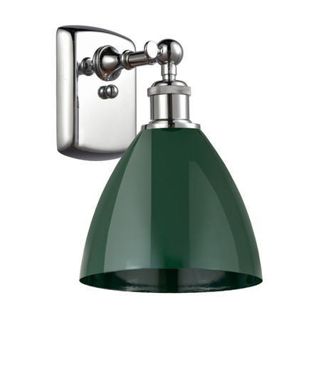 Ballston One Light Wall Sconce in Polished Chrome (405|516-1W-PC-MBD-75-GR)