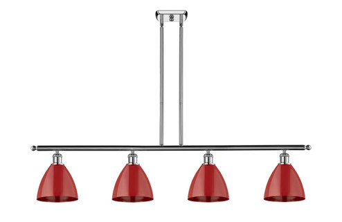Ballston Four Light Island Pendant in Polished Chrome (405|516-4I-PC-MBD-75-RD)