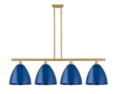 Ballston Four Light Island Pendant in Satin Gold (405|516-4I-SG-MBD-12-BL)