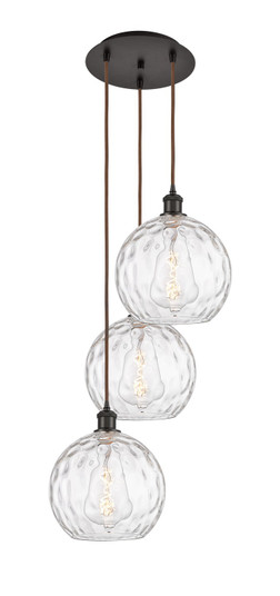 Ballston Three Light Pendant in Oil Rubbed Bronze (405|113B-3P-OB-G1215-10)