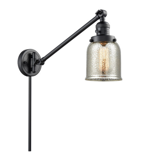 Franklin Restoration LED Swing Arm Lamp in Matte Black (405|237-BK-G58-LED)