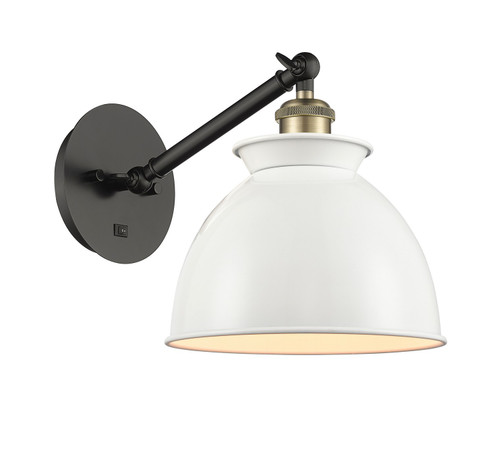 Ballston LED Wall Sconce in Black Antique Brass (405|317-1W-BAB-M14-W-LED)