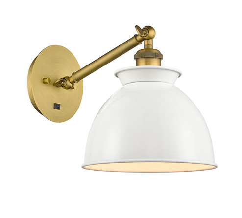 Ballston One Light Wall Sconce in Brushed Brass (405|317-1W-BB-M14-W)