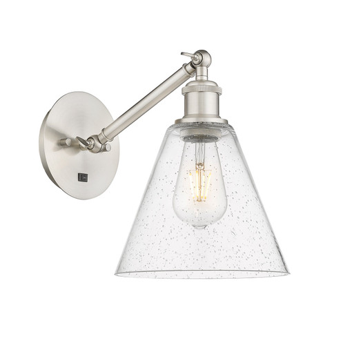 Ballston One Light Wall Sconce in Brushed Satin Nickel (405|317-1W-SN-GBC-84)