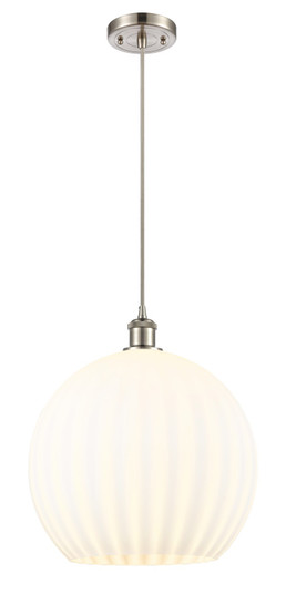 Ballston One Light Pendant in Matte Black (405|516-1P-BK-G1215-14) Ballston One Light Pendant in Matte Black (405|516-1P-BK-G1215-14)