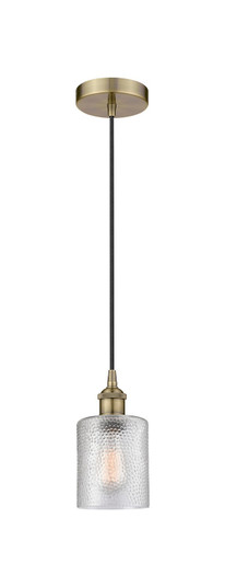 Edison One Light Mini Pendant in Antique Brass (405|616-1P-AB-G112)