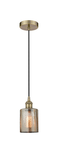 Edison One Light Mini Pendant in Antique Brass (405|616-1P-AB-G116)