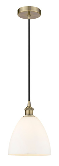 Edison One Light Mini Pendant in Antique Brass (405|616-1P-AB-GBD-91)