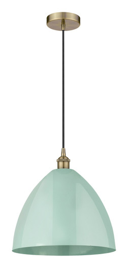 Edison One Light Mini Pendant in Antique Brass (405|616-1P-AB-MBD-16-SF)