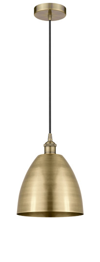 Edison One Light Mini Pendant in Antique Brass (405|616-1P-AB-MBD-9-AB)