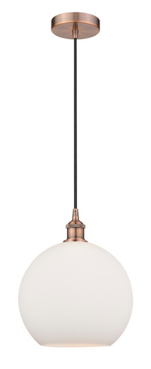 Edison One Light Mini Pendant in Antique Copper (405|616-1P-AC-G121-12)