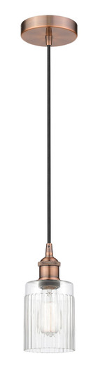 Edison One Light Mini Pendant in Antique Copper (405|616-1P-AC-G342)