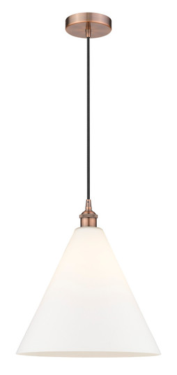 Edison One Light Pendant in Antique Copper (405|616-1P-AC-GBC-161)