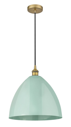 Edison One Light Mini Pendant in Brushed Brass (405|616-1P-BB-MBD-16-SF)