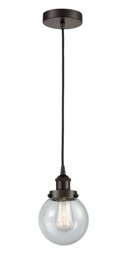 Edison LED Mini Pendant in Oil Rubbed Bronze (405|616-1PH-OB-G204-6-LED)