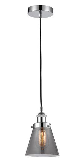 Edison One Light Mini Pendant in Polished Chrome (405|616-1PH-PC-G63)