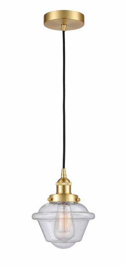 Edison LED Mini Pendant in Satin Gold (405|616-1PH-SG-G534-LED) Edison LED Mini Pendant in Satin Gold (405|616-1PH-SG-G534-LED)