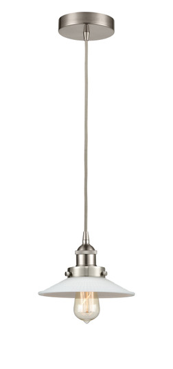 Edison LED Pendant in Brushed Satin Nickel (405|616-1PH-SN-G1-LED)