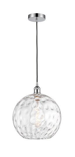 Edison One Light Mini Pendant in Polished Chrome (405|616-1P-PC-G1215-12)