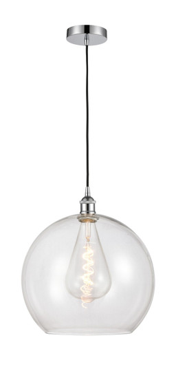 Edison One Light Pendant in Polished Chrome (405|616-1P-PC-G122-14)