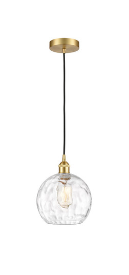 Edison One Light Mini Pendant in Satin Gold (405|616-1P-SG-G1215-8)